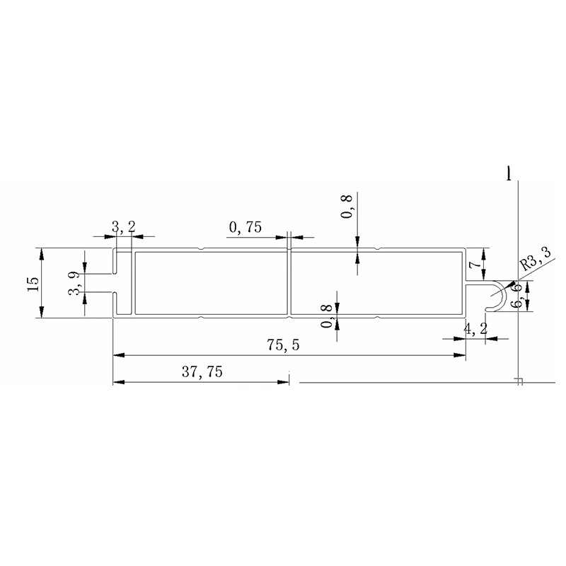 Type 77-A bottom beam