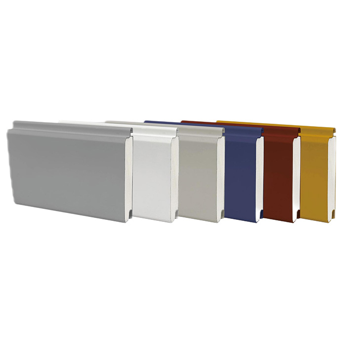 LM-77mm Steel Insulation curtain -- Flat