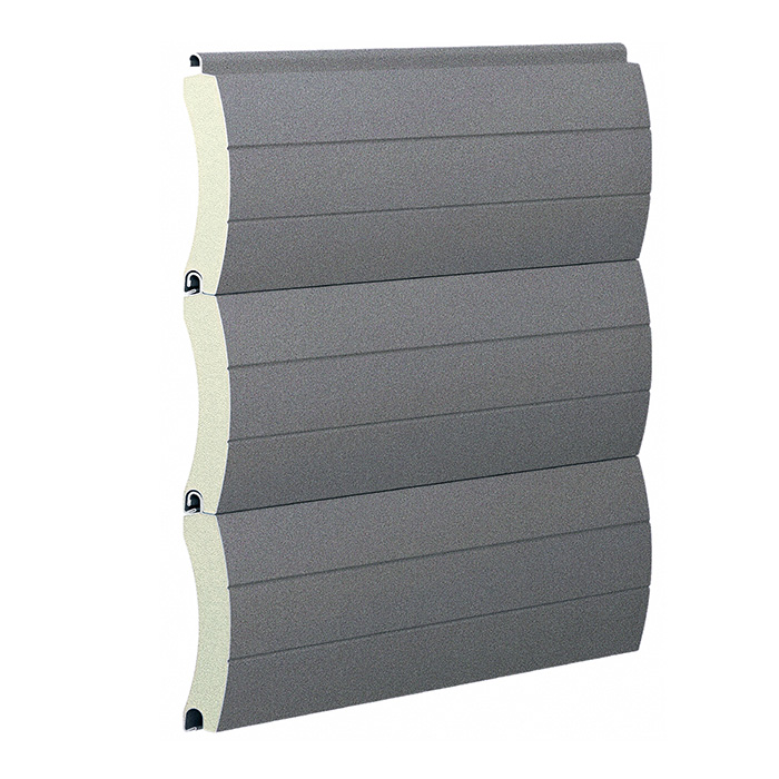 LM-77mm Steel Insulation curtain -- PVC