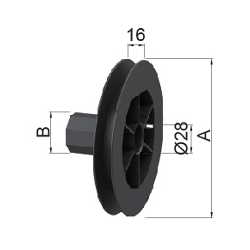 Plastic Pulley