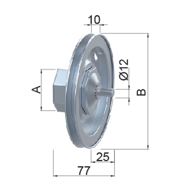 Steel Pulley